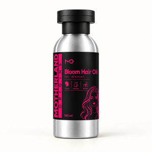 Motherland Origins - bloom hair oil front